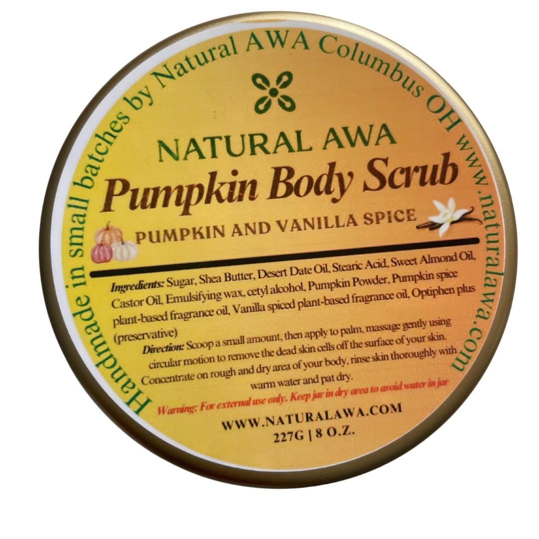 PUMPKIN VANILLA SPICE BODY SCRUB