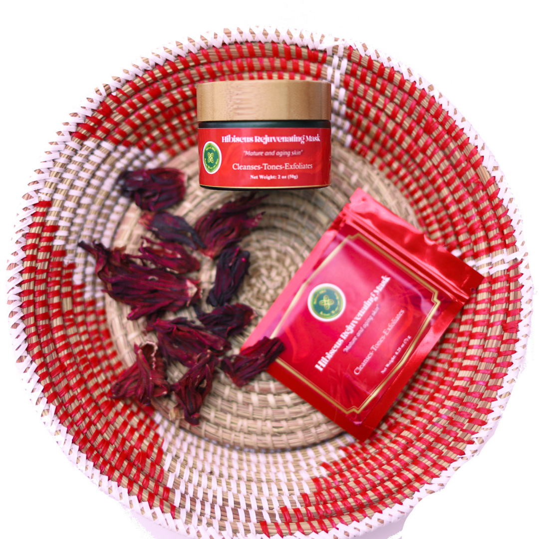 Hibiscus Sabdariffa Flower Rejuvenating Mask