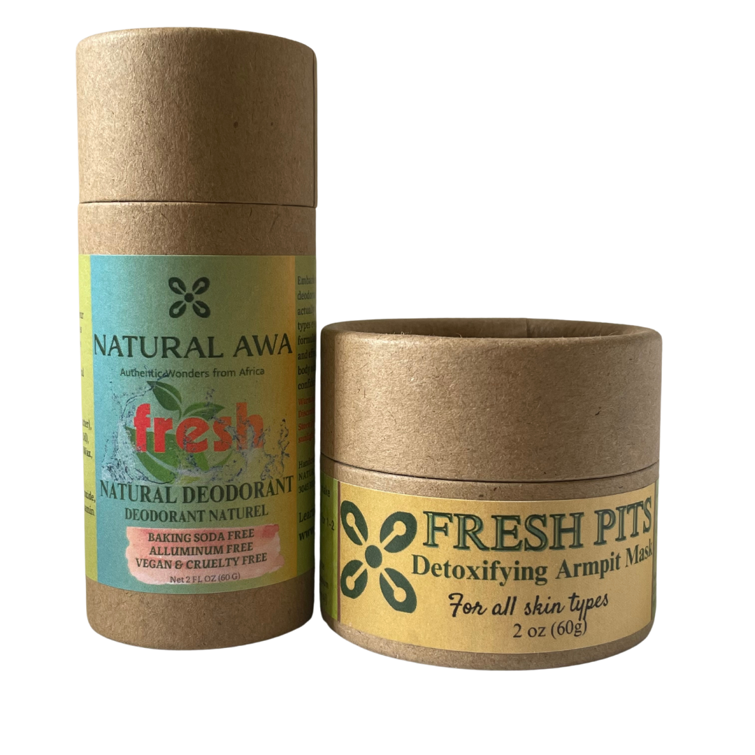 Fresh Deodorant and Detoxifying Armpit Mask