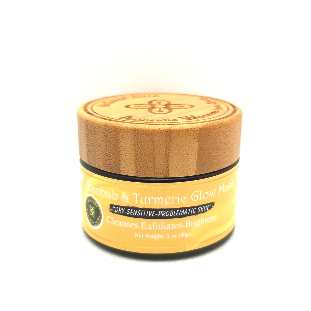 Baobab and turmeric Glow mask